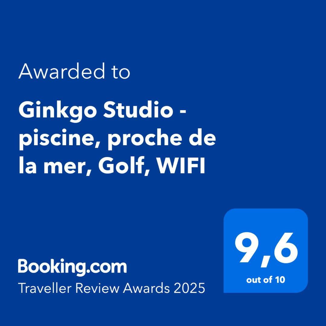 Ginkgo Studio - Piscine, Proche De La Mer, Golf, Wifi Mandelieu Exteriör bild